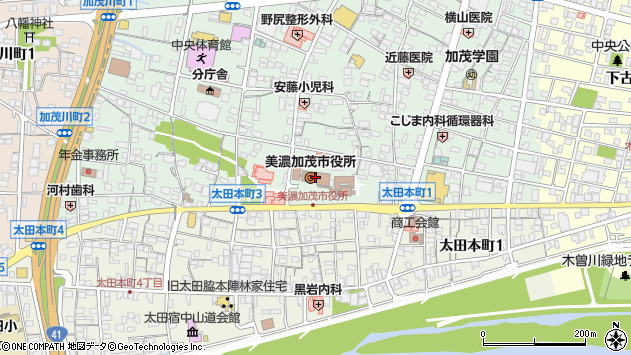 〒505-0000 岐阜県加茂郡坂祝町（以下に掲載がない場合）の地図