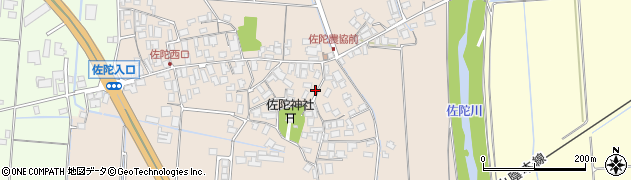 鳥取県米子市淀江町佐陀141周辺の地図