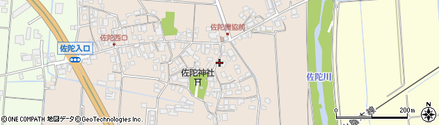 鳥取県米子市淀江町佐陀192周辺の地図