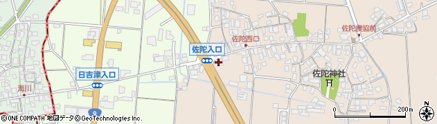 鳥取県米子市淀江町佐陀89周辺の地図