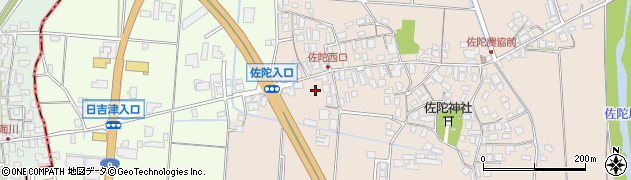 鳥取県米子市淀江町佐陀87周辺の地図