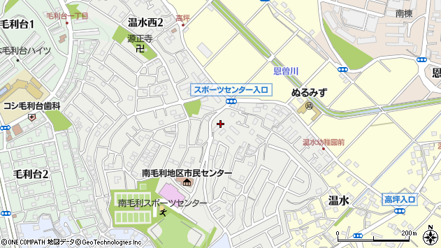 〒243-0039 神奈川県厚木市温水西の地図