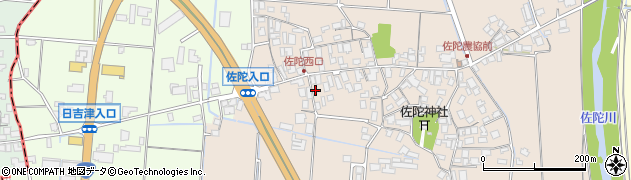 鳥取県米子市淀江町佐陀117周辺の地図