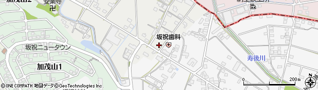 岐阜県加茂郡坂祝町大針1040周辺の地図