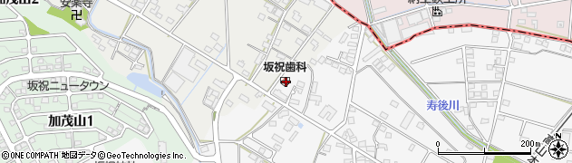 坂祝歯科医院周辺の地図