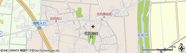 鳥取県米子市淀江町佐陀137周辺の地図