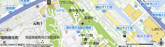 ＫＫＲポートヒル横浜周辺の地図
