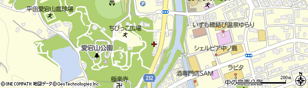 島根県出雲市平田町（薬師町）周辺の地図