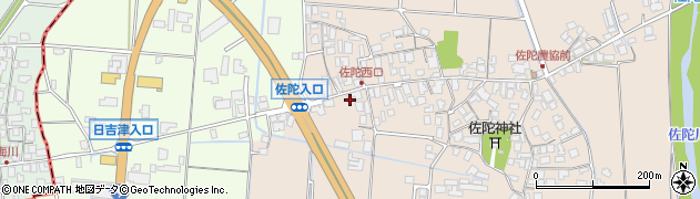 鳥取県米子市淀江町佐陀92周辺の地図