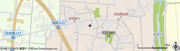 鳥取県米子市淀江町佐陀126周辺の地図
