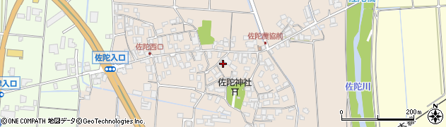 鳥取県米子市淀江町佐陀147周辺の地図