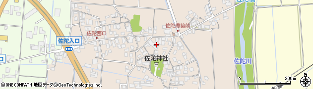 鳥取県米子市淀江町佐陀136周辺の地図