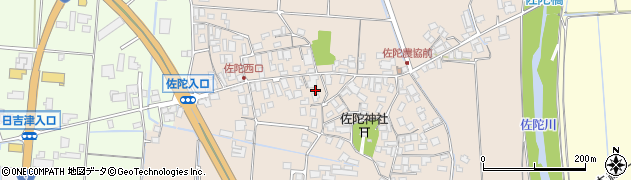 鳥取県米子市淀江町佐陀129周辺の地図
