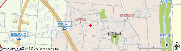 鳥取県米子市淀江町佐陀122-1周辺の地図