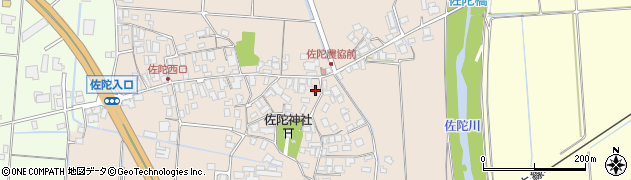 鳥取県米子市淀江町佐陀140周辺の地図