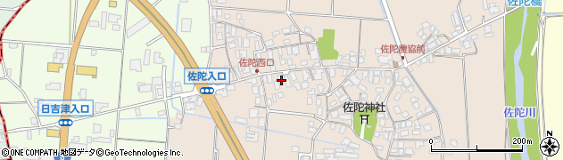 鳥取県米子市淀江町佐陀121周辺の地図
