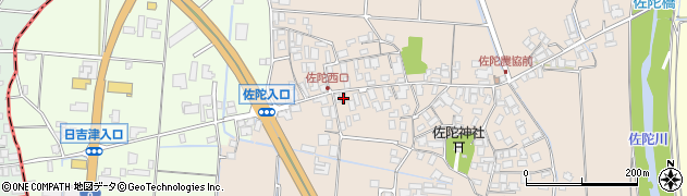 鳥取県米子市淀江町佐陀119周辺の地図