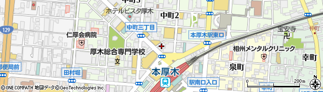 株式会社三井住友銀行　厚木エリア周辺の地図