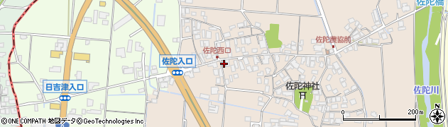 鳥取県米子市淀江町佐陀118周辺の地図