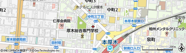 三井住友信託銀行厚木支店周辺の地図