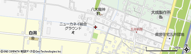 千葉県長生郡白子町五井2734周辺の地図