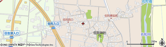 鳥取県米子市淀江町佐陀125周辺の地図