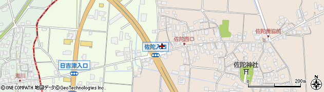 鳥取県米子市淀江町佐陀544周辺の地図