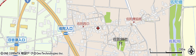 鳥取県米子市淀江町佐陀124周辺の地図