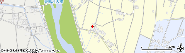 島根県安来市東赤江町別石町242周辺の地図