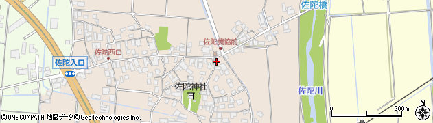 鳥取県米子市淀江町佐陀193-1周辺の地図