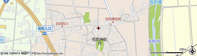 鳥取県米子市淀江町佐陀135周辺の地図
