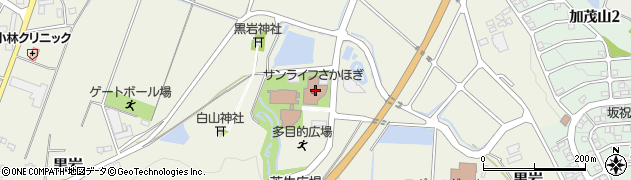 岐阜県加茂郡坂祝町黒岩162周辺の地図