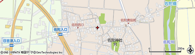 鳥取県米子市淀江町佐陀127周辺の地図