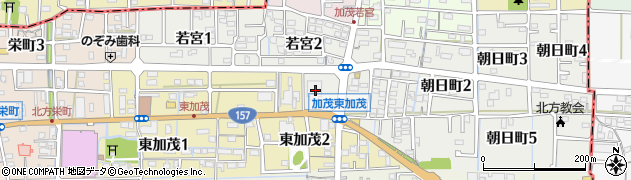 岐阜葬祭北方斎場周辺の地図