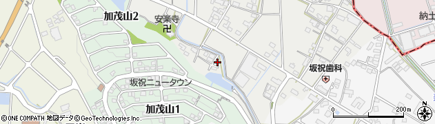 岐阜県加茂郡坂祝町大針57周辺の地図