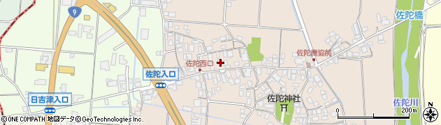 鳥取県米子市淀江町佐陀527周辺の地図