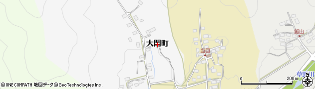 滋賀県長浜市大門町周辺の地図