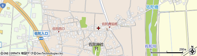 鳥取県米子市淀江町佐陀498周辺の地図