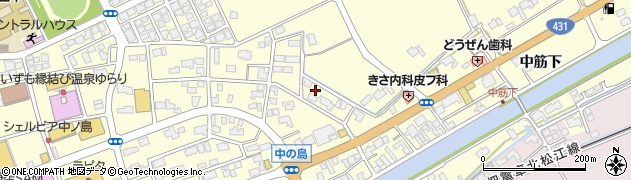 島根県出雲市平田町7593周辺の地図
