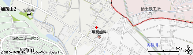 岐阜県加茂郡坂祝町大針1035周辺の地図