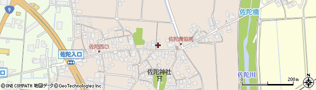 鳥取県米子市淀江町佐陀499周辺の地図