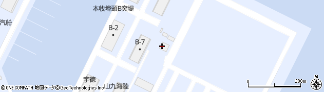 三菱倉庫株式会社横浜支店　港運事業課周辺の地図