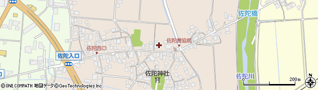 鳥取県米子市淀江町佐陀497周辺の地図