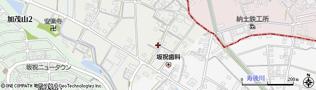 岐阜県加茂郡坂祝町大針1021周辺の地図