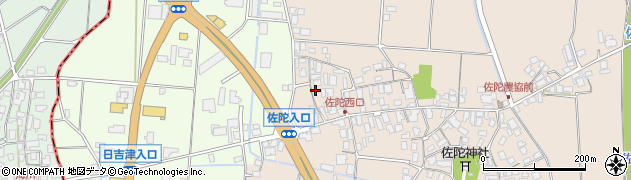 鳥取県米子市淀江町佐陀541周辺の地図