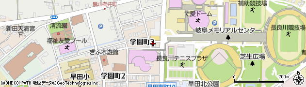 メガネの賞月堂金華橋店周辺の地図