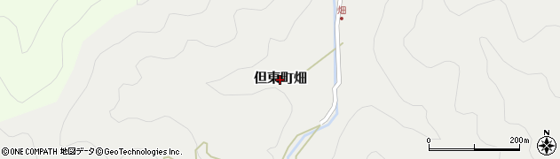 兵庫県豊岡市但東町畑周辺の地図