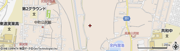 岐阜県可児郡御嵩町伏見周辺の地図