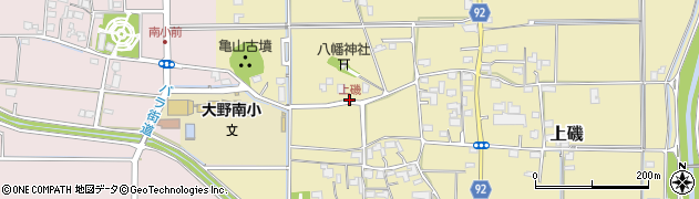 上磯周辺の地図