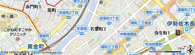 コスモ伊勢佐木長者町周辺の地図
